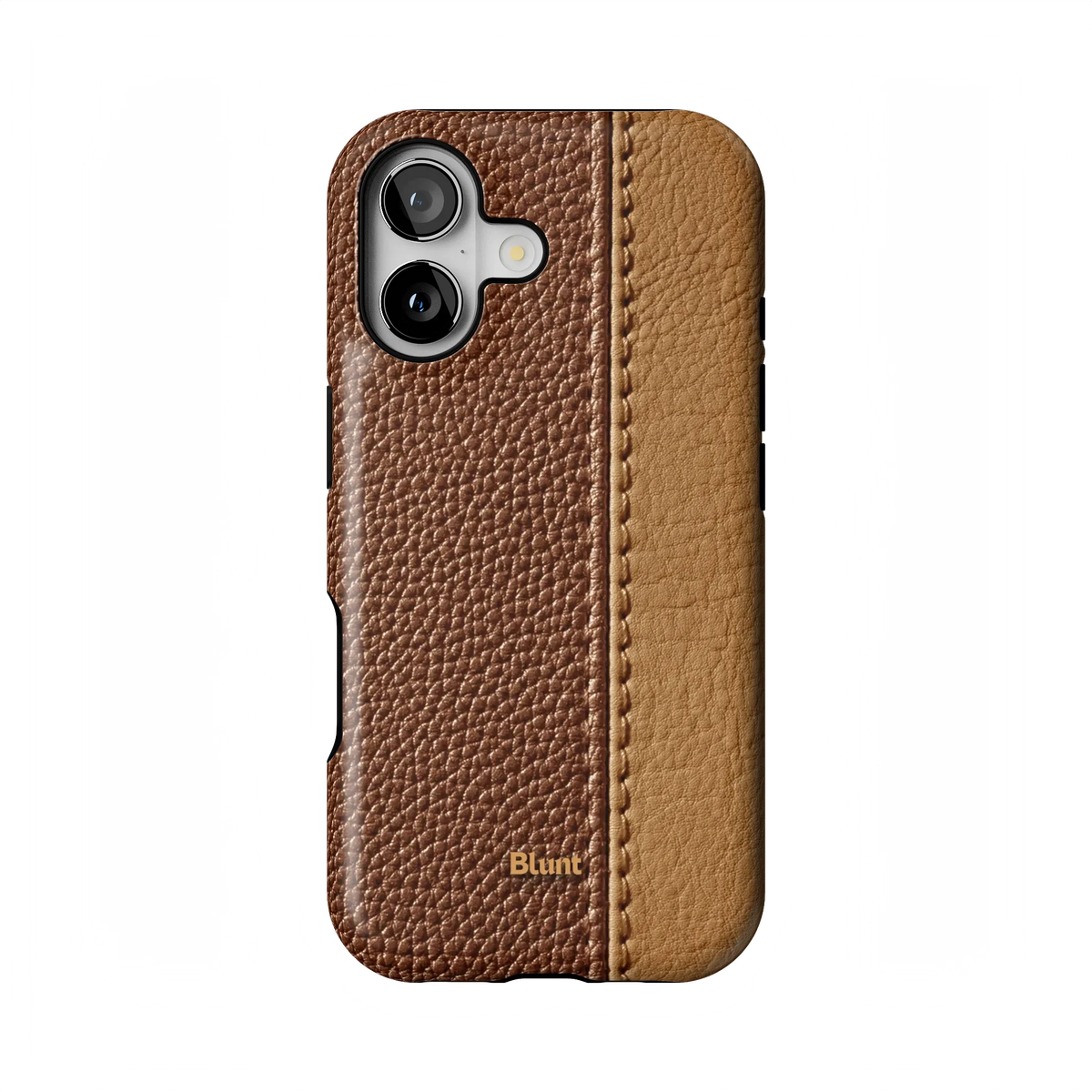 Two-Tone Walnut iPhone Case