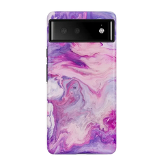 Tie Dying Over You | Purple Marble Google Pixel Case