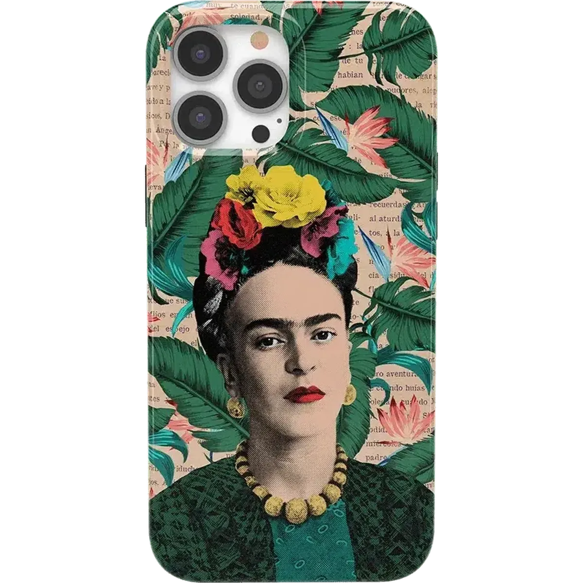 Find Your Muse | Frida Kahlo Portrait Floral Case