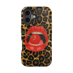 Cherry Lips iPhone Case