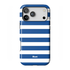 Navy Stripe iPhone Case