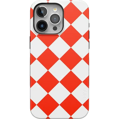 Red Checkerboard | High Contrast Design Case