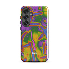 Neon Terrain Samsung Case