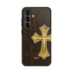 Gold Cross Samsung Case