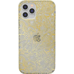 Floral Mandala | Rose Gold Clear Case