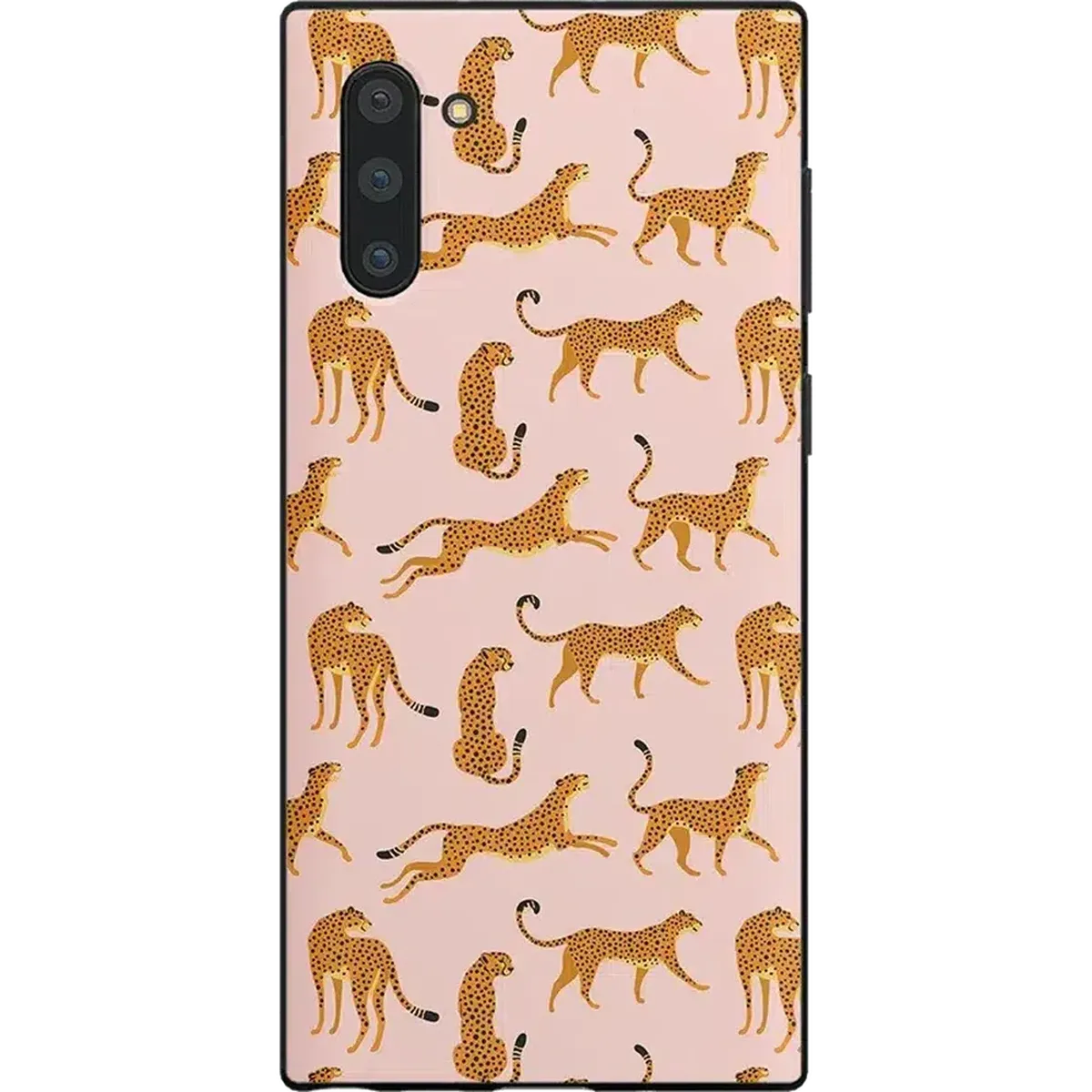 On the Prowl | Pink Leopard Print Samsung Case