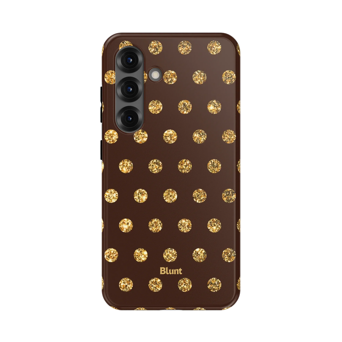 Gold Polka Samsung Case