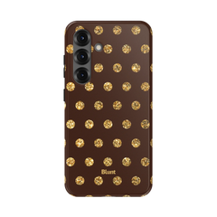 Gold Polka Samsung Case