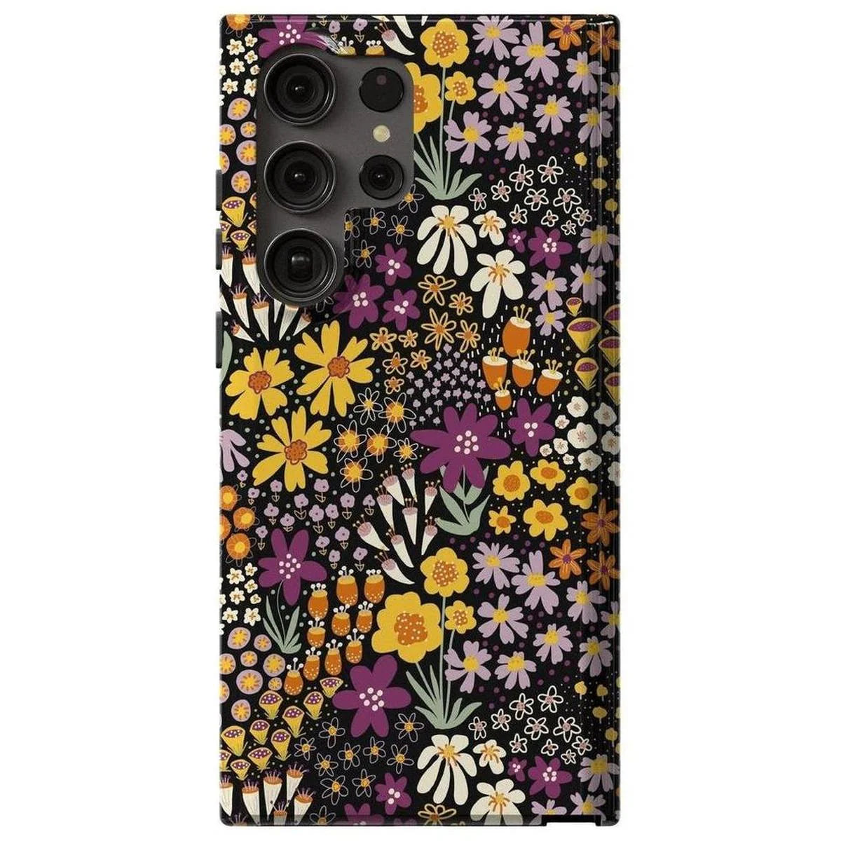 Falling for You | Plum Floral Samsung Case
