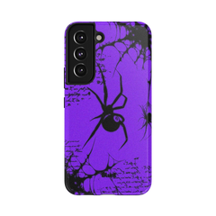 Violet Script Samsung Case