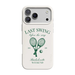 Last Swing | Off-White Bachelorette Case