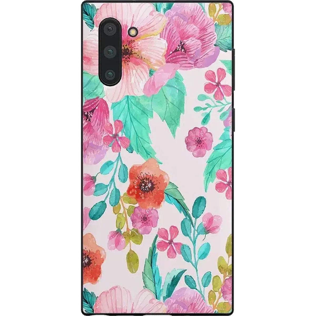 Out And About | Light Pink Floral Samsung Case