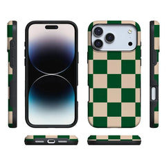 Fit Check | Green Checkerboard Case