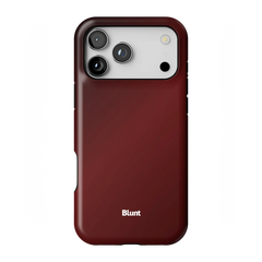 Oxblood iPhone Case