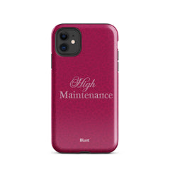 High Maintenance iPhone Case