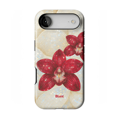 Crimson Orchid iPhone Case
