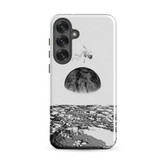 Static Moon Samsung Case