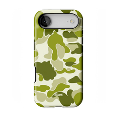 Lime Camo iPhone Case