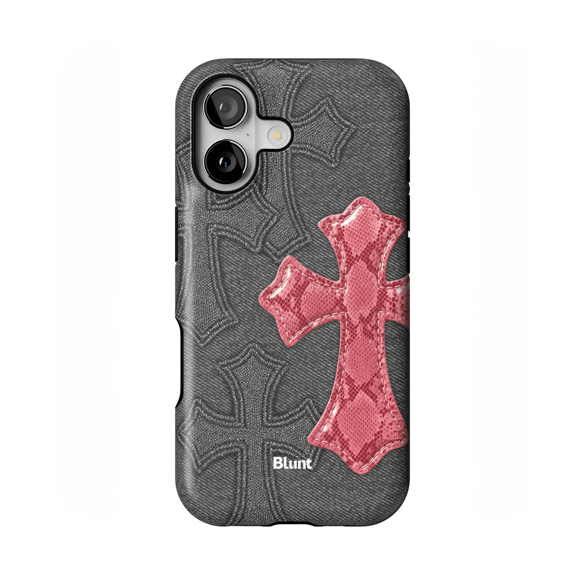 Pinkscale Cross iPhone Case