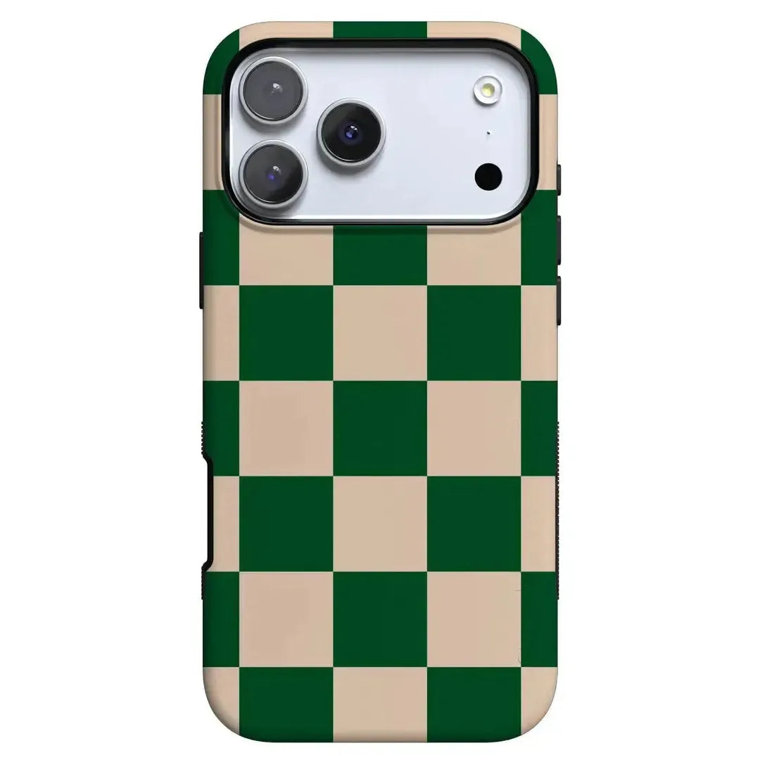 Fit Check | Green Checkerboard Case