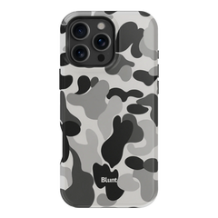 Grey Camo iPhone Case