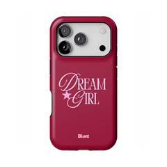 Dream Girl Maroon iPhone Case