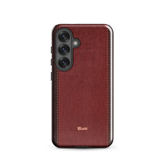 Crimson Hide Samsung Case