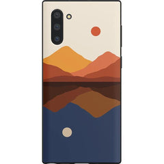 Opposites Attract | Day & Night Colorblock Mountains Samsung Case