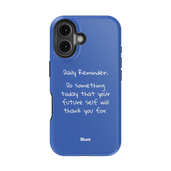 Daily Reminder iPhone Case