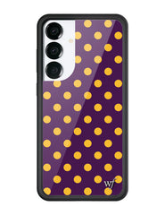 Polka Dot | Purple and Yellow Samsung Galaxy Case