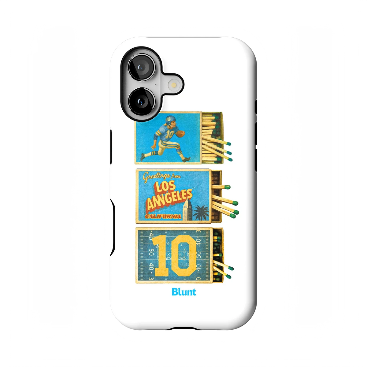 LA Coast Football iPhone Case