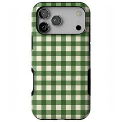 Checked Twice | Green Plaid Case