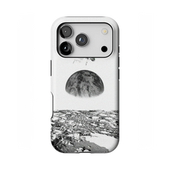 Static Moon iPhone Case