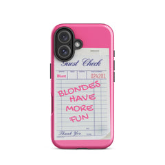 Blondes Have More Fun iPhone Case