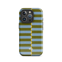 Olive Lines iPhone Case