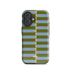 Olive Lines iPhone Case