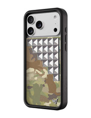 Cat Camo Stud iPhone Case