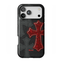 Crimson Cross iPhone Case