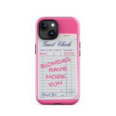 Blondes Have More Fun iPhone Case
