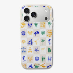 Coastal Check MagSafe® Compatible iPhone Case