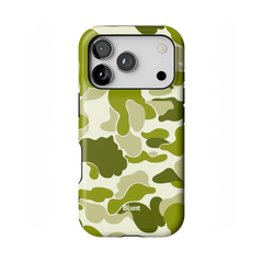 Lime Camo iPhone Case