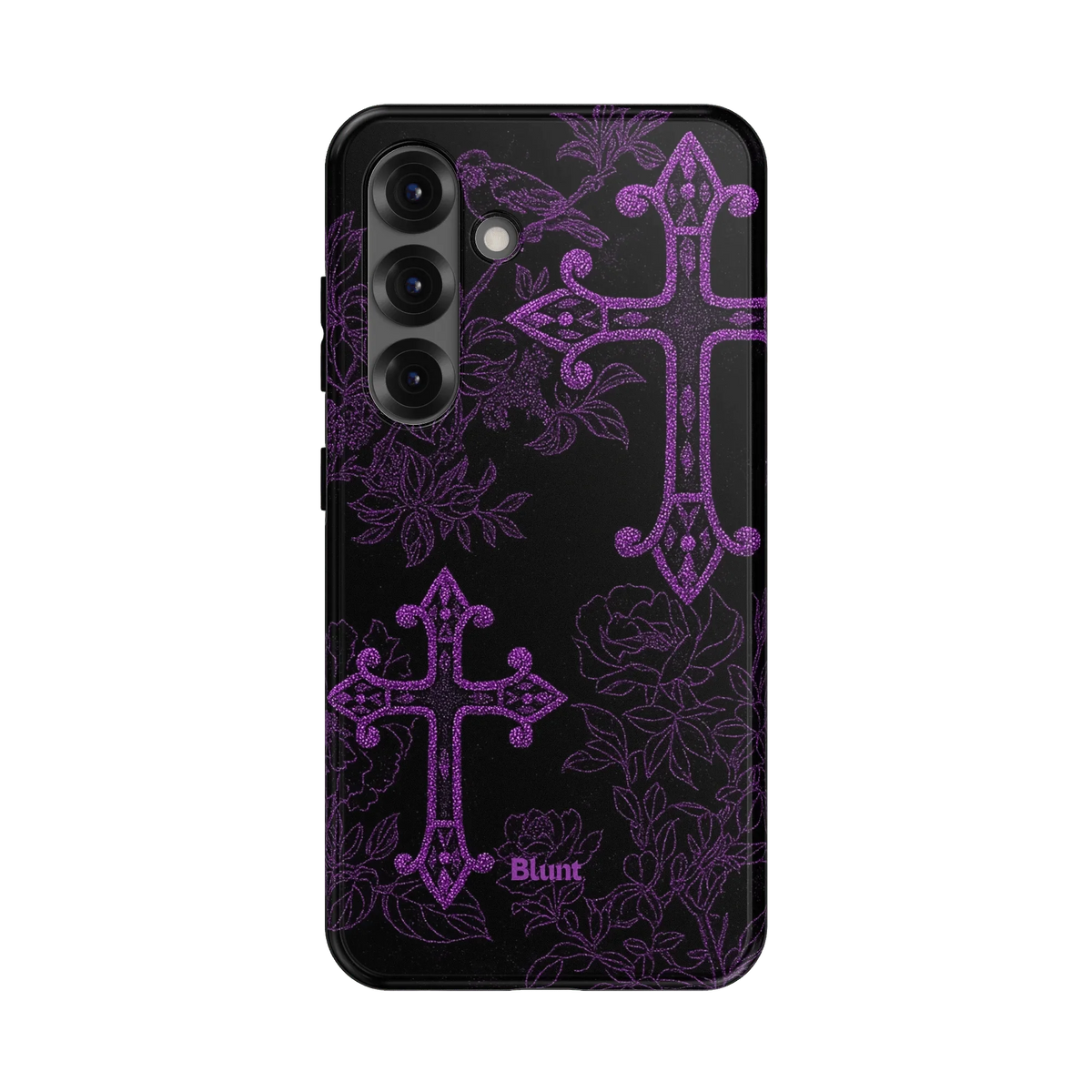 Purple Cross Samsung Case