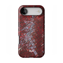 Crimson Scale iPhone Case