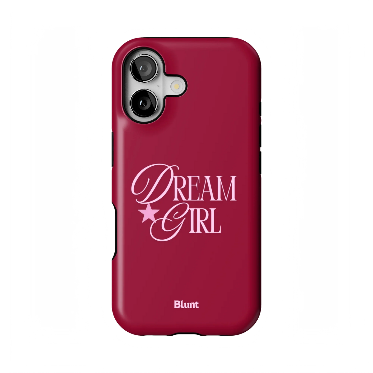 Dream Girl Maroon iPhone Case
