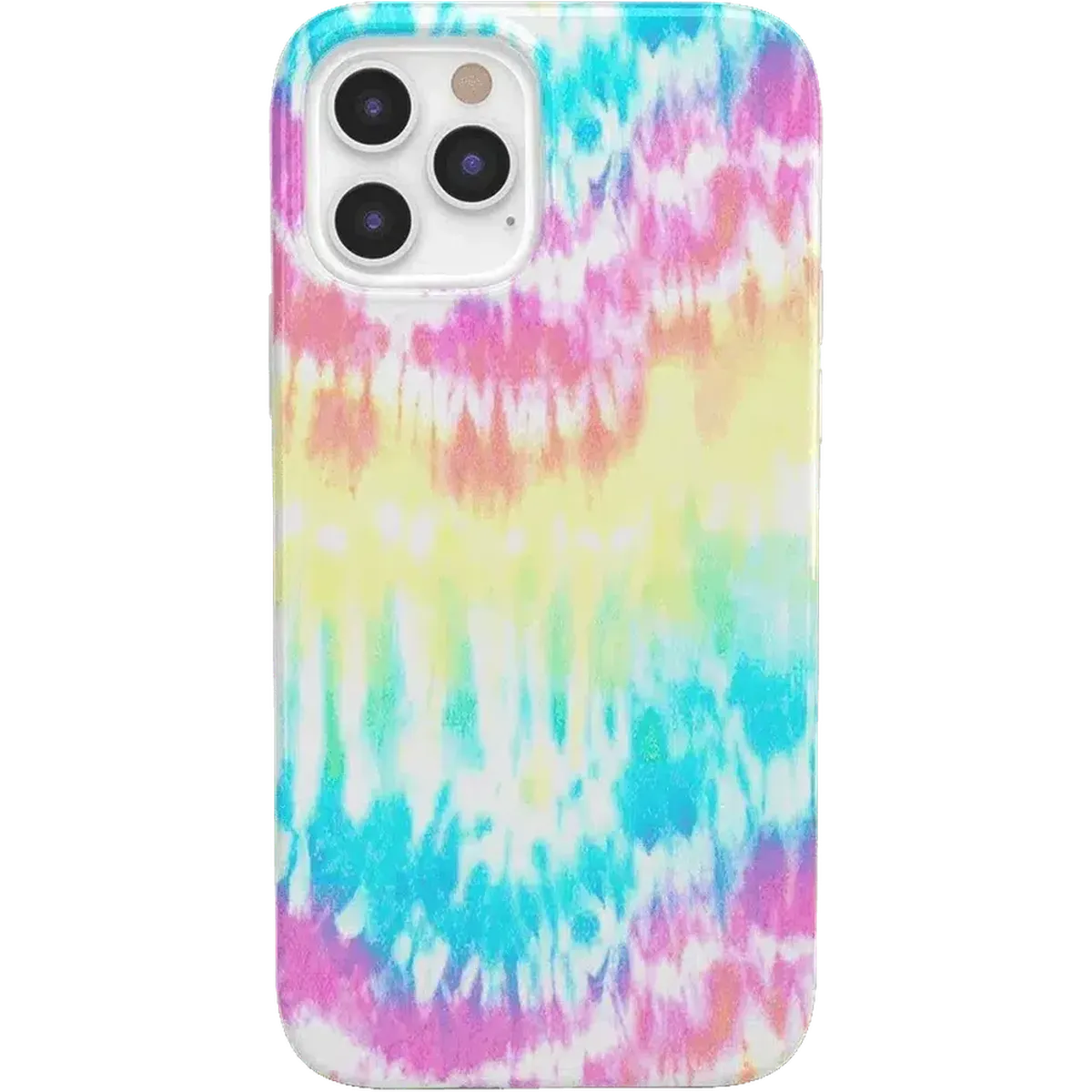 Wild & Free | Classic Rainbow Tie Dye iPhone Case