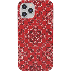 I'm with the Band | Red Bandana Print Case