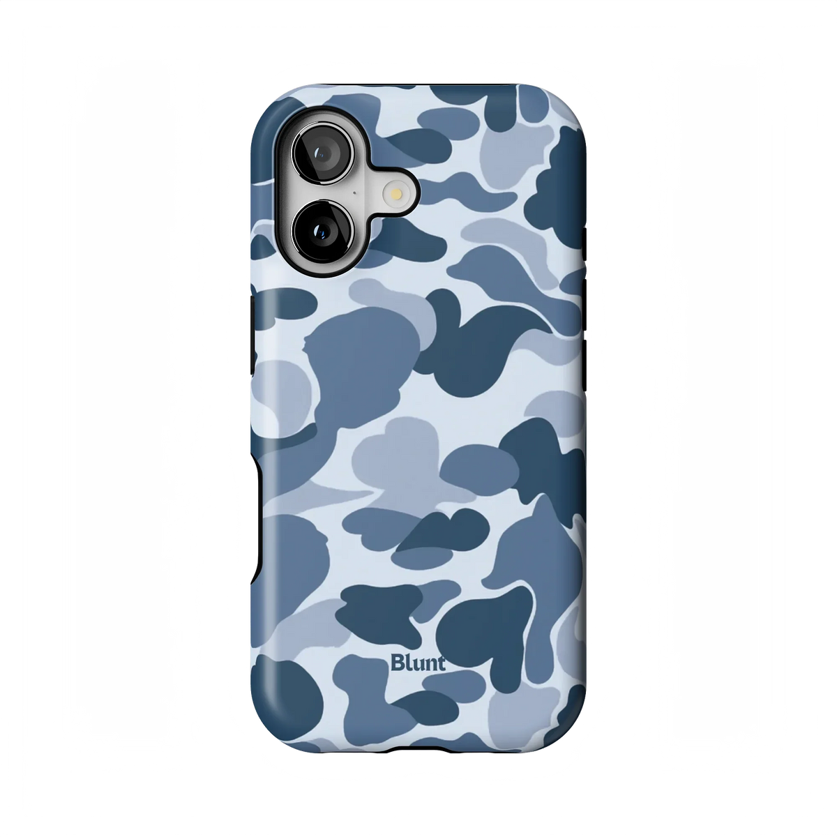 Bluish Camo iPhone Case