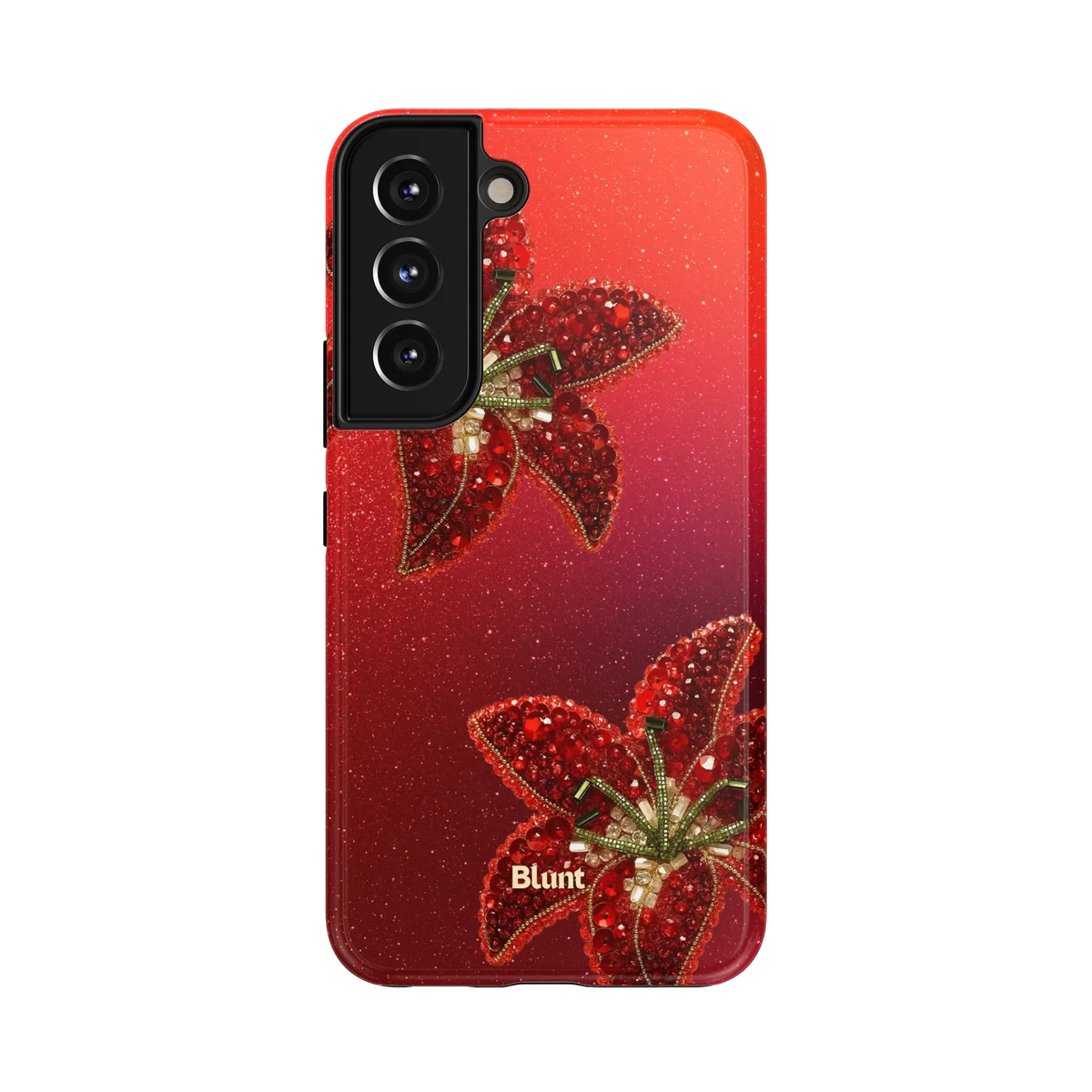 Scarlet Petals Samsung Case
