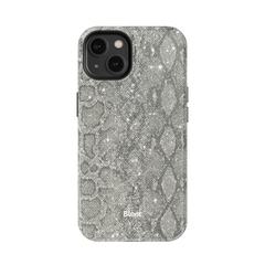 Silver Python iPhone Case