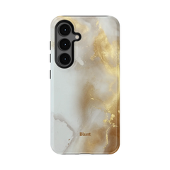 Ivory Marble Samsung Case